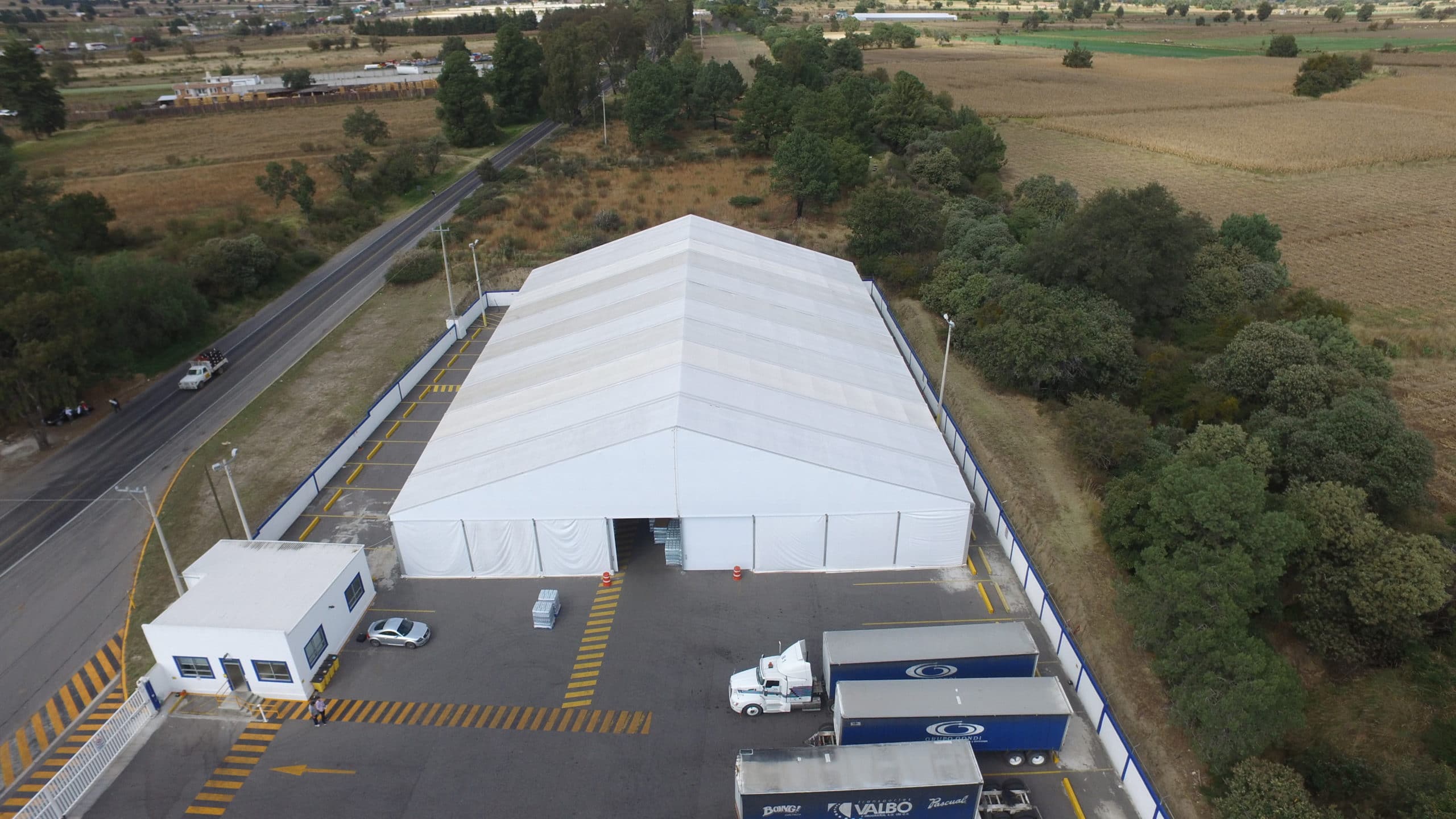 Bodegas prefabricadas de aluminio