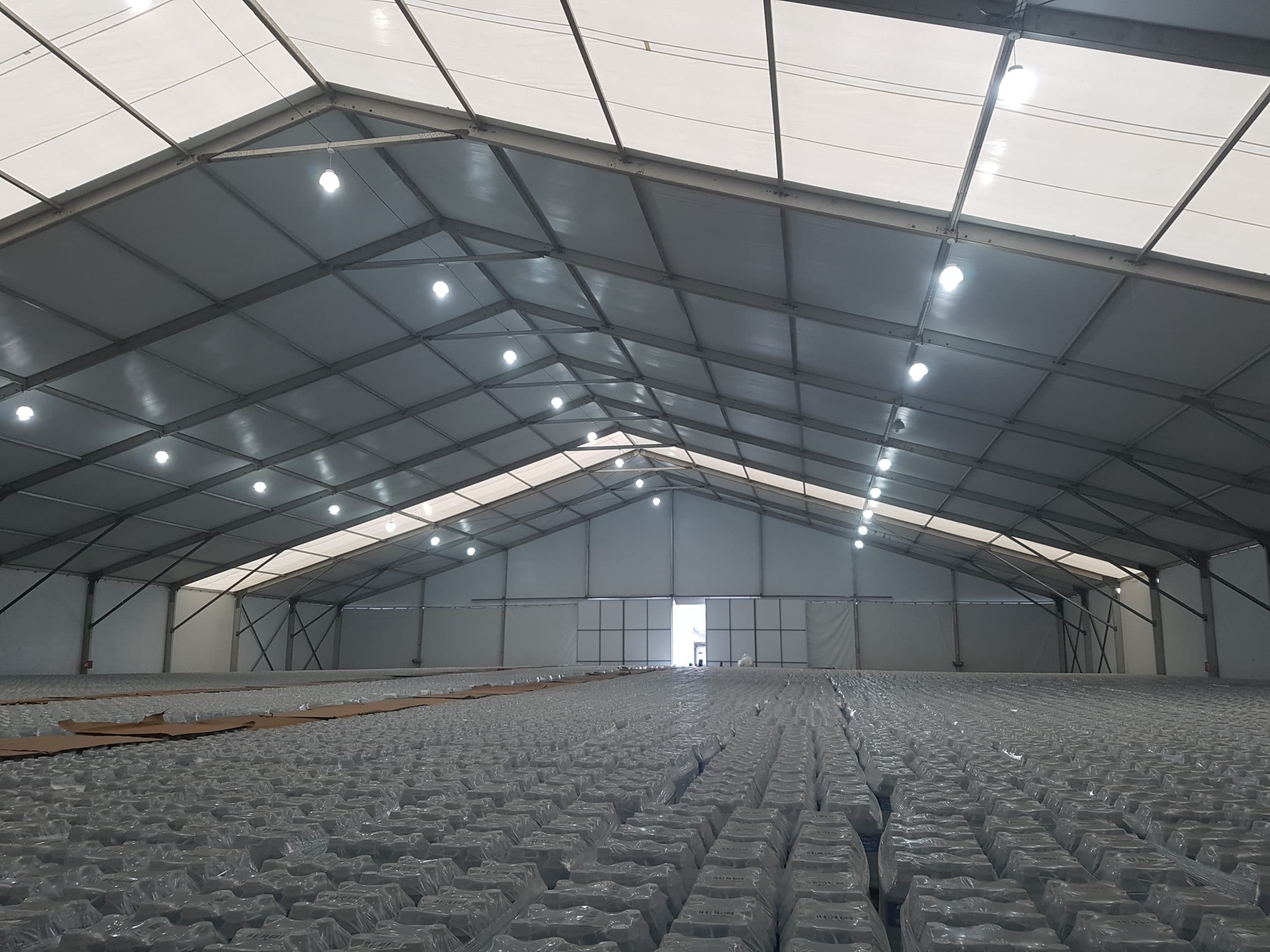 Bodegas temporales almacenamiento
